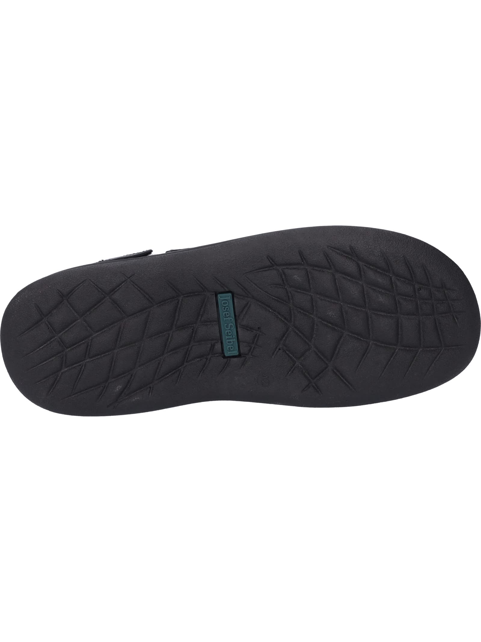 Josef Seibel Men's Rafe Comfortable Leather Sandals - Black Schwarz Brasil 602 - Size 10 UK - Perfect for Summer, Travel & Casual Wear