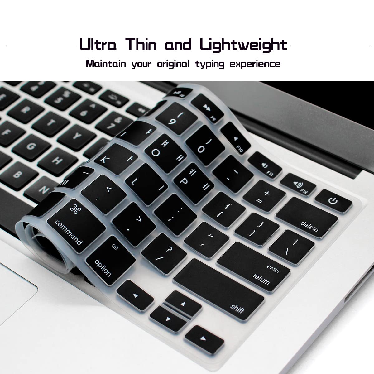 HRH Korean Silicone Keyboard Cover Skin for MacBook Air 13