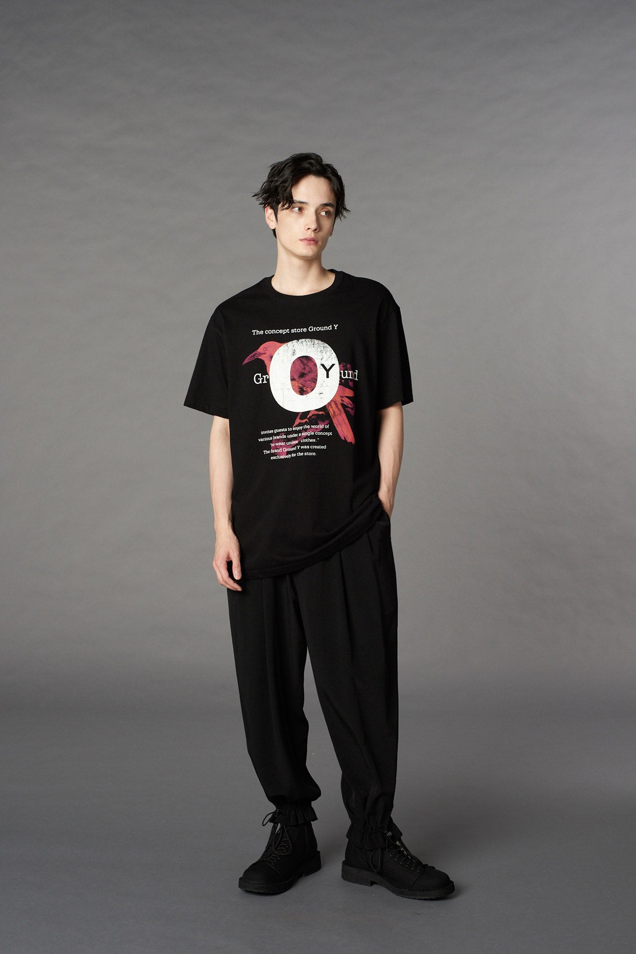 Soft Cotton Jersey Crow Print T-Shirt for Men & Women - Comfortable Casual Wear for Everyday Outfits & Street Style