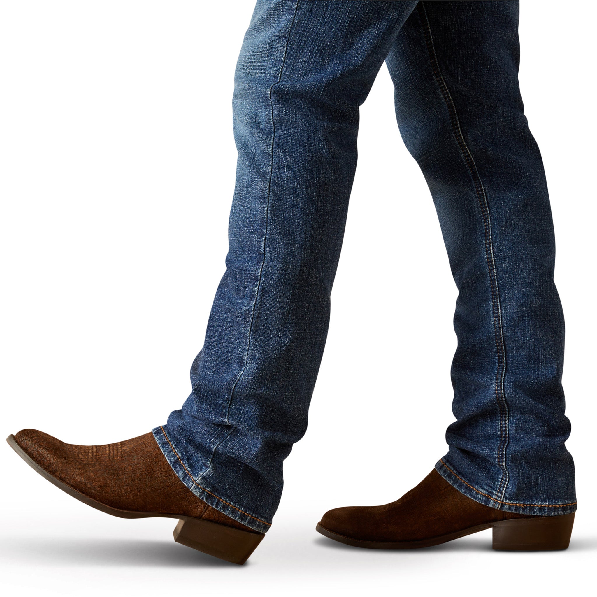 Ariat Men's M4 Relaxed Straight Leg Jeans - Comfortable Western Denim Pants for Cowboy, Ranch Work & Casual Wear
