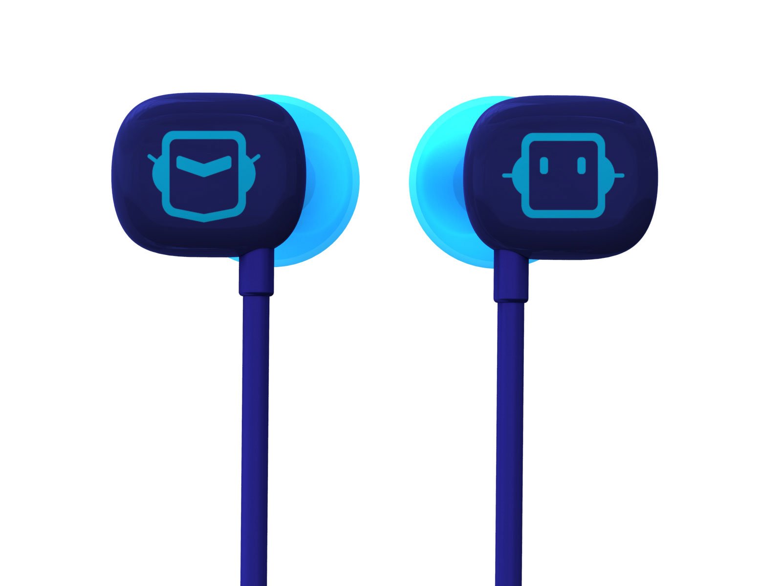 Ultimate Ears 100 Noise-Isolating Earphones in Robot Blue - Premium Sound Quality for Music Lovers & Commuters | Perfect for Travel, Workouts & Daily Use (Discontinued Model)