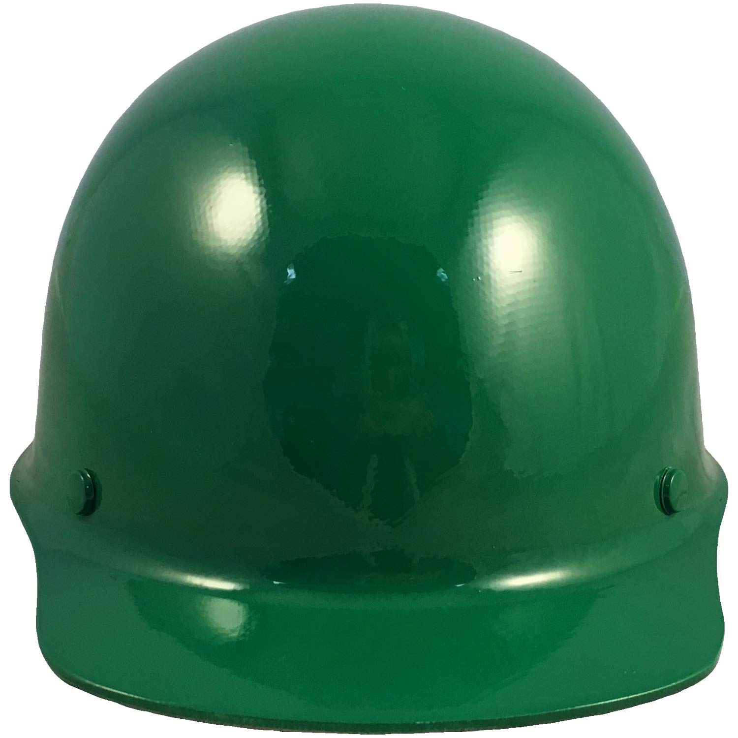 MSA SkullGuard Fiberglass Hard Hat - Cap Style with Staz-On Suspension - Custom Green Color for Construction, Mining & Industrial Safety Work