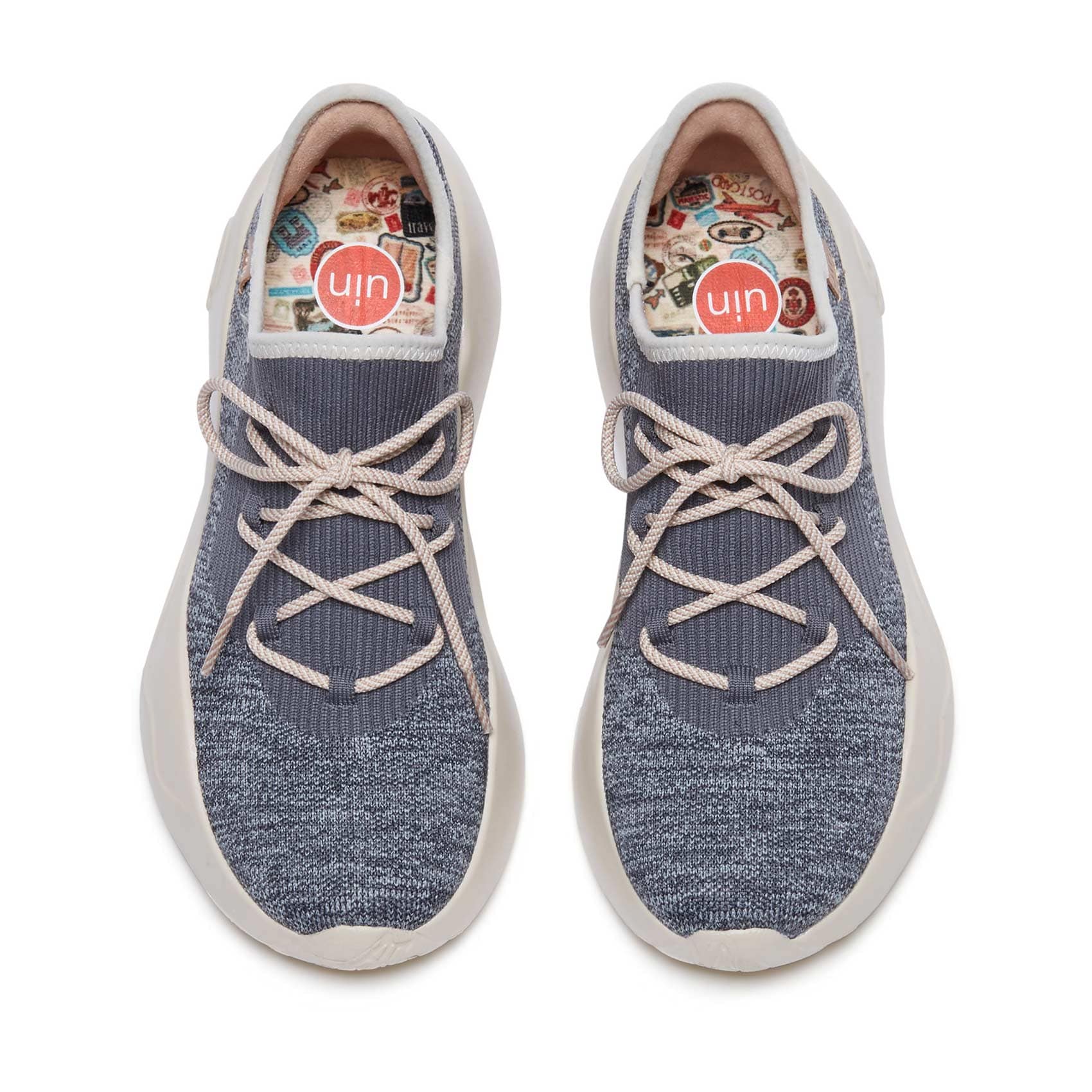 Steel Grey San Sebastian II Women's Sneakers - Comfortable Casual Walking Shoes for Women - Perfect for Running, Gym, and Everyday Wear