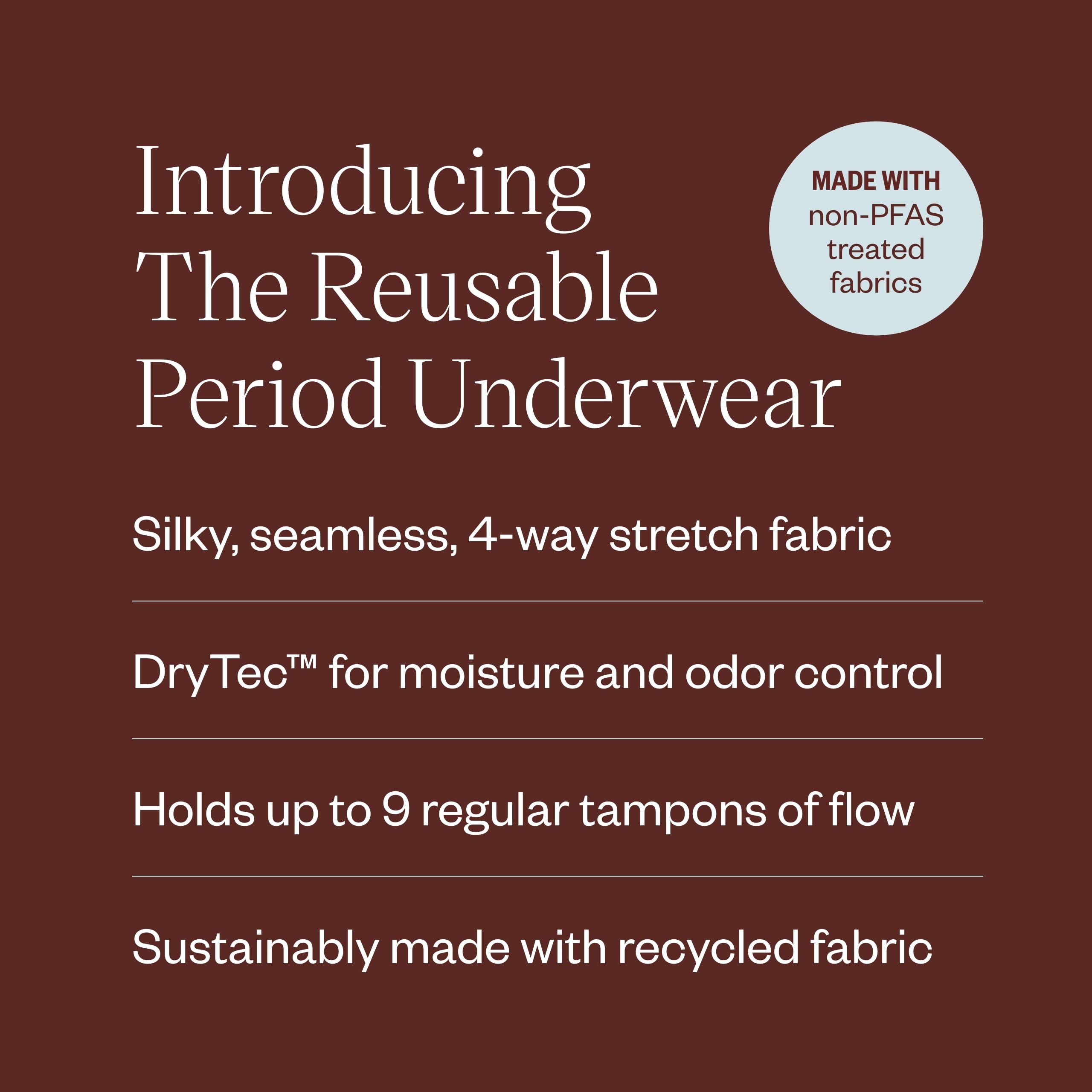 DivaCup Reusable Period Underwear & Menstrual Disc - Leakproof Bikini Briefs for Women - Eco-Friendly Washable Black Panties | Perfect for Yoga, Swimming & Overnight Protection