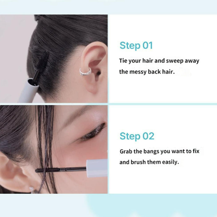 DALEAF Glam Dual Fix Hair Mascara 10ml - Temporary Hair Color & Styling Wax for Vibrant Looks - Perfect for Parties, Cosplay, and Everyday Fashion