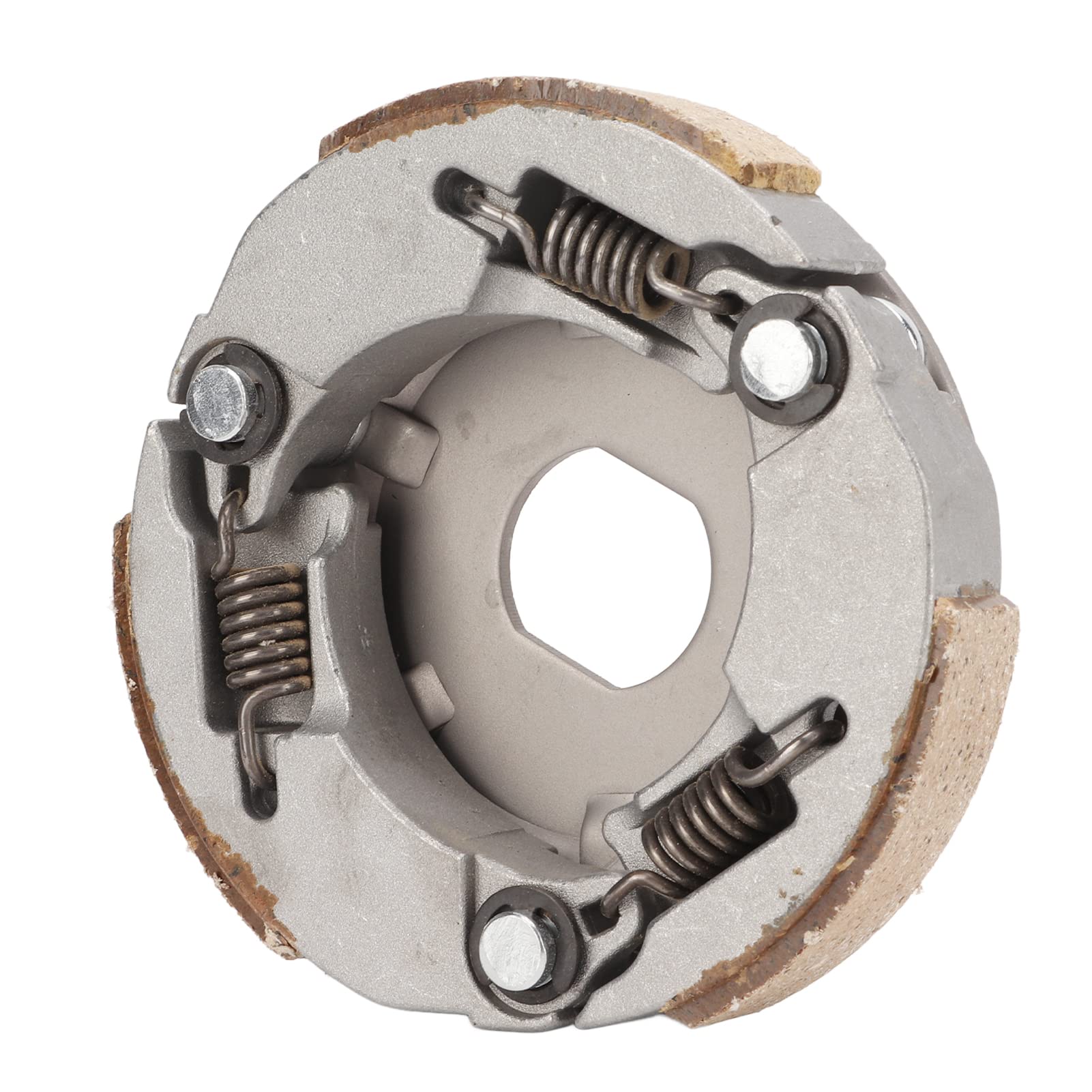 Centrifugal Clutch Shoe Driven Wheel Assembly - Semi-Metal Brake Pads Smooth Replacement for 100cc Motorcycles | Durable Clutch Block for ATV, Scooter & Off-Road Vehicles