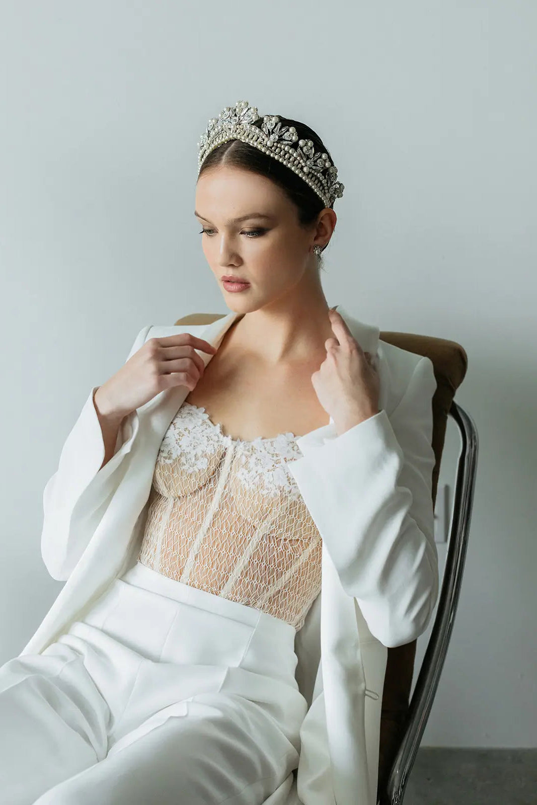 IRREPRESSIBLE CROWN - Elegant Fashion Headpiece for Women | Perfect for Weddings, Parties & Special Occasions