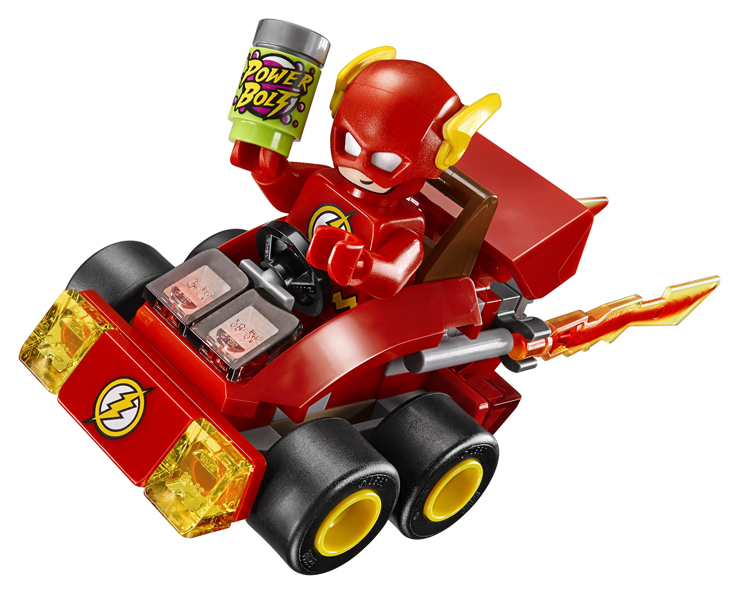 LEGO Super Heroes Mighty Micros The Flash vs Captain Cold Building Kit 76063 (88 Pieces) - Fun Superhero Toy for Kids, Creative Play & Collectible Gift for DC Comics Fans