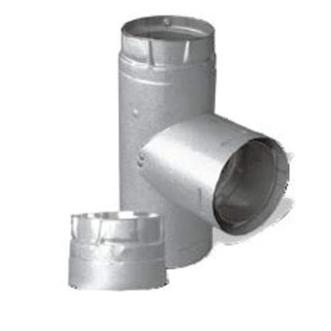 BluePrints 4 Inch PelletVent Pro Double Clean Out Cap - Galvalume Steel for Wood Pellet Stoves & Fireplaces (Outdoor & Indoor Use)