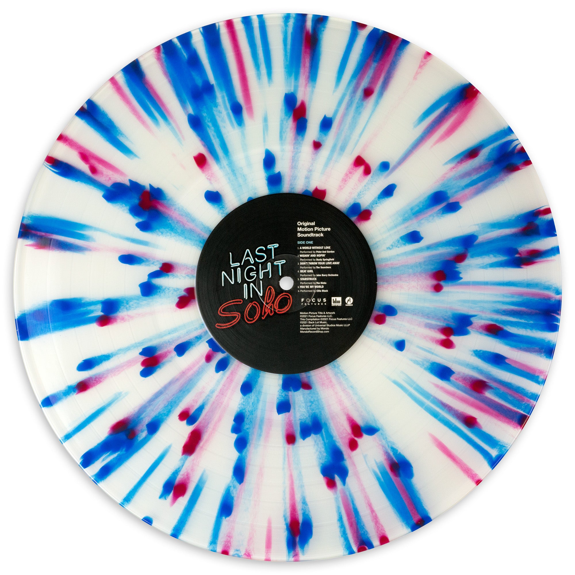 Last Night in Soho Original Motion Picture Soundtrack 2XLP Vinyl Record - Perfect for Movie Lovers & Vinyl Collectors, Great Gift for Film Enthusiasts