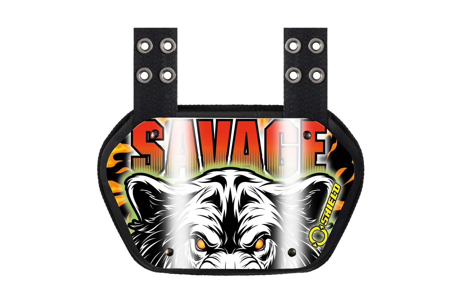 O Shield Football Back Plate - Wild & Animal Series for Enhanced Protection | Durable Football Backplate for Youth & Adult Players | Ideal for Training, Games & Safety Gear