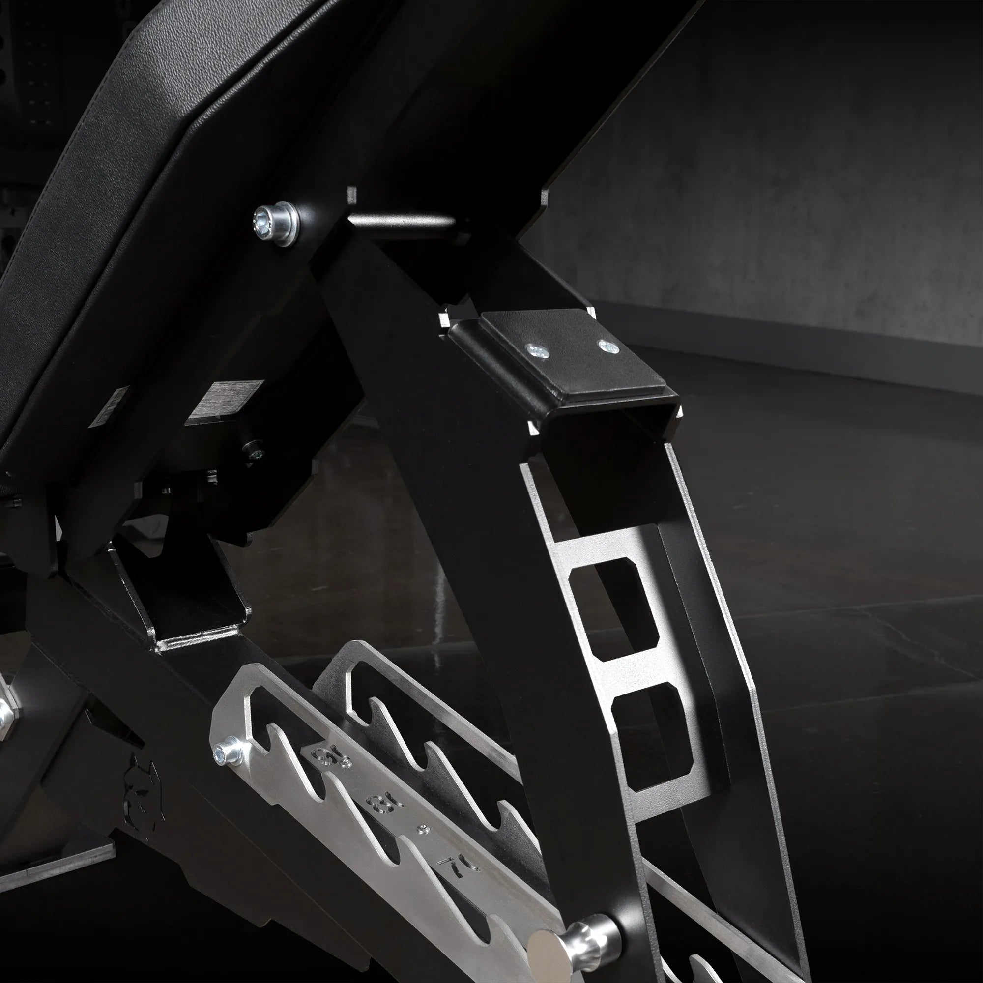 AmStaff AF 3000 Adjustable Weight Bench for Home Gym - Black - Perfect for Strength Training & Workout Exercises