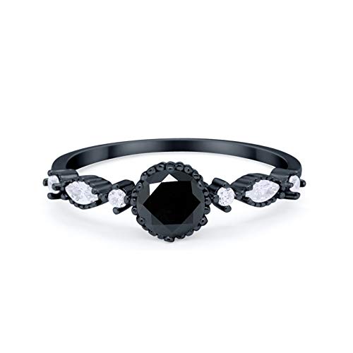 Black Tone, Simulated Black CZ