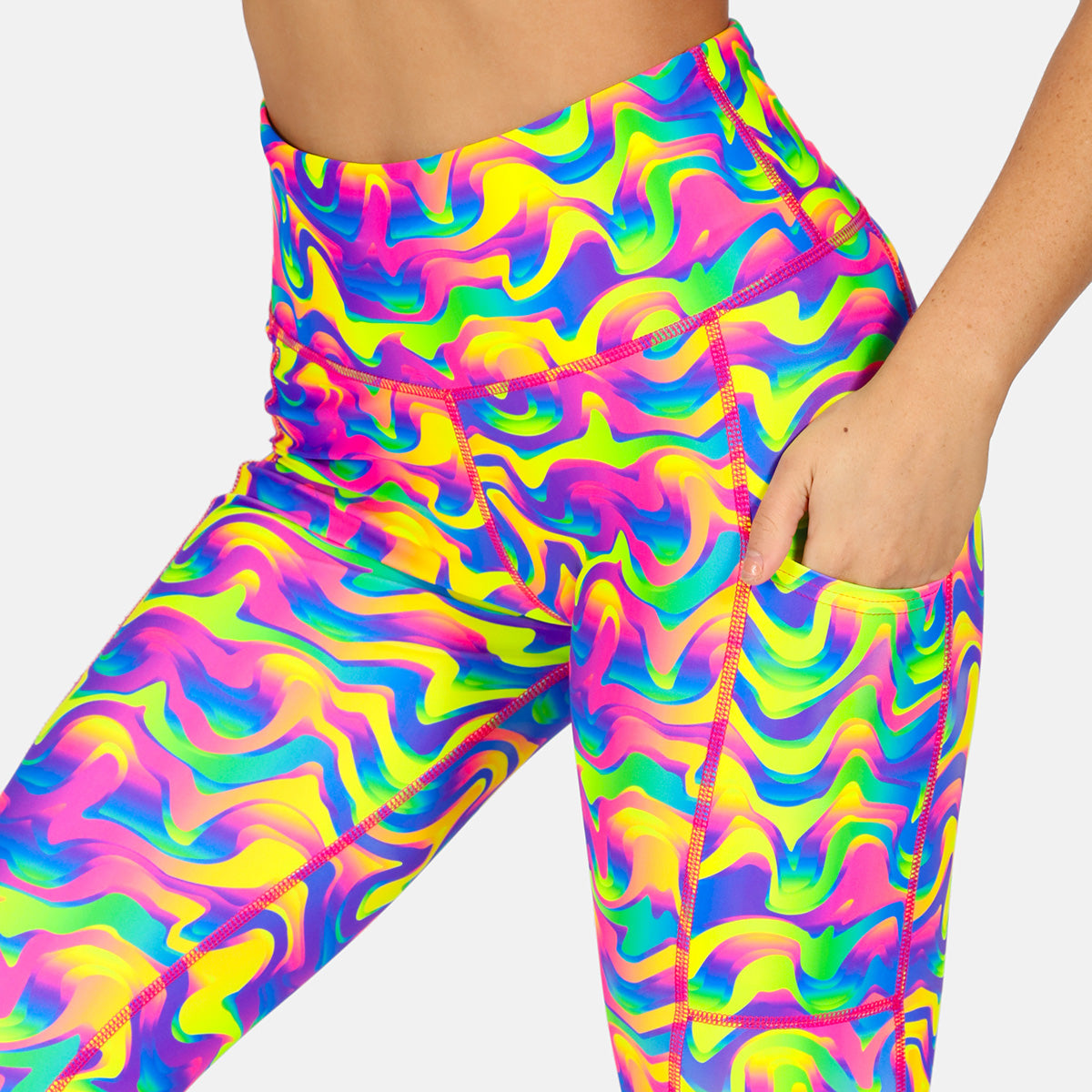 Vintage Style Capri Pants for Women - High Waisted Retro 70s Flared Pants - Perfect for Casual Wear, Music Festivals & Boho Outfits