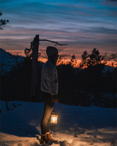 GigaPower BF Lantern - Bright LED Camping Light, Rechargeable & Waterproof Flashlight for Outdoor Adventures, Hiking, Emergency, and Power Outages