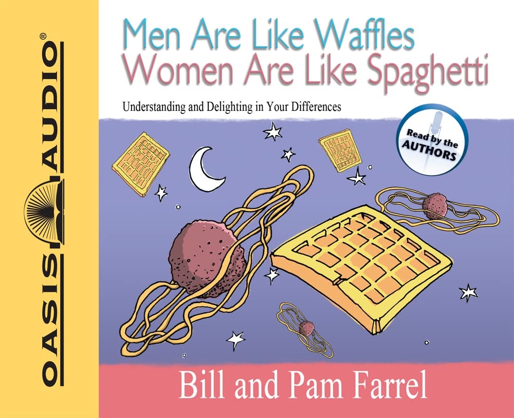 Men Are Like Waffles Women Are Like Spaghetti Book - Understanding Gender Differences in Relationships | Great for Couples Counseling & Marriage Improvement