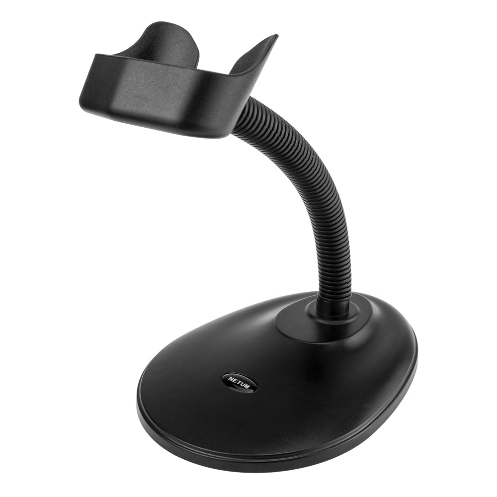 W Series Barcode Scanner Stand - Adjustable & Sturdy Holder for Retail, Warehouse & POS Use