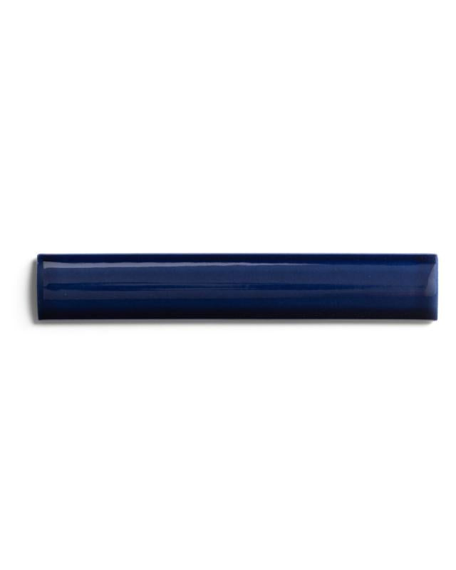 Kakel Victoria Tile Trim 2.5 x 15 cm Ultramarine Blue - Perfect for Kitchen Backsplash & Bathroom Wall Edging