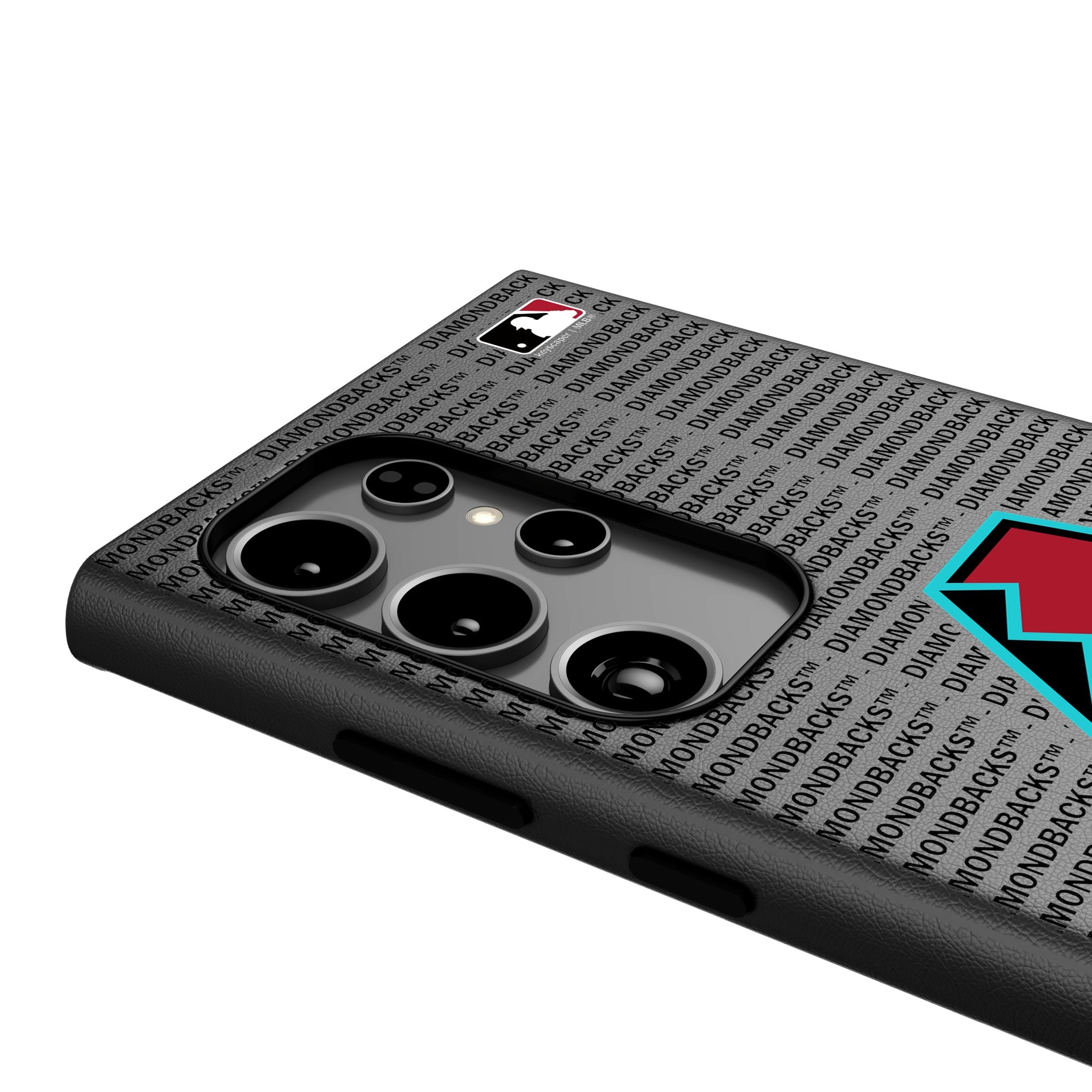 Arizona Diamondbacks MagSafe Compatible Phone Case for Samsung Galaxy - Durable Protective Cover with Text Backdrop, Perfect for Baseball Fans & Game Day Support