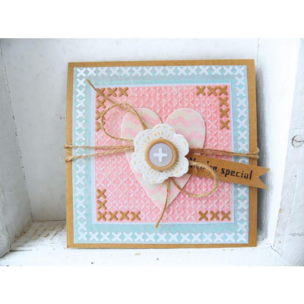 Marianne Design Creatable Crochet Kit - DIY Handmade Yarn Craft for Beginners & Experts - Perfect for Home Decor, Gifts & Relaxation