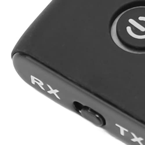 Goshyda Bluetooth 5.0 Transmitter and Receiver 2-in-1 Wireless Adapter with 3.5mm AUX, HiFi Stereo Sound for TV, PC, CD Player, Home Theater - Perfect for Wireless Audio Streaming at Home or Office