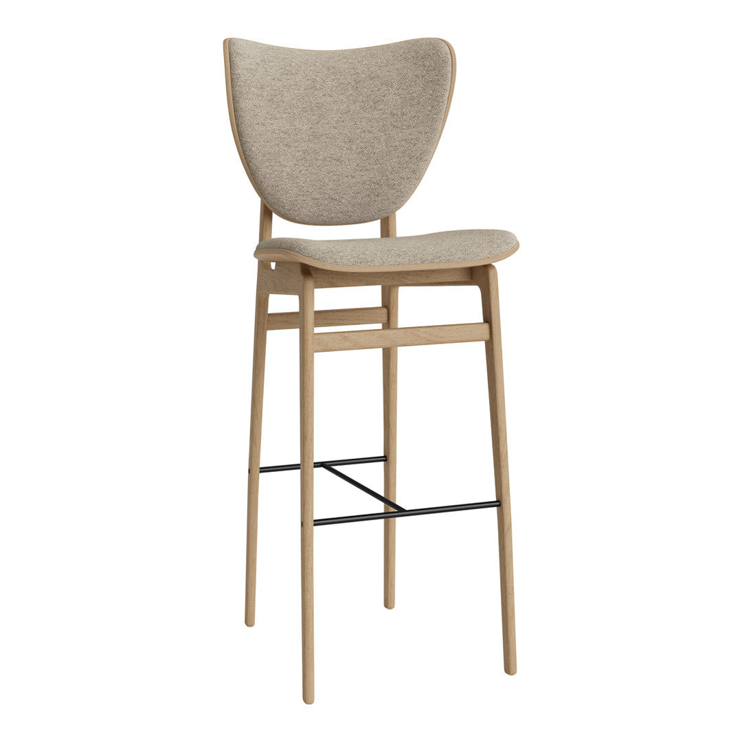 Stylish Upholstered Elephant Bar Chair - Comfortable Counter Height Stool for Kitchen Island, Breakfast Nook & Home Bar Decor