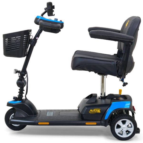 Golden Technologies Buzzaround XL 3-Wheel Mobility Scooter - Lightweight & Portable Electric Scooter for Adults & Seniors - Ideal for Shopping, Travel & Outdoor Activities