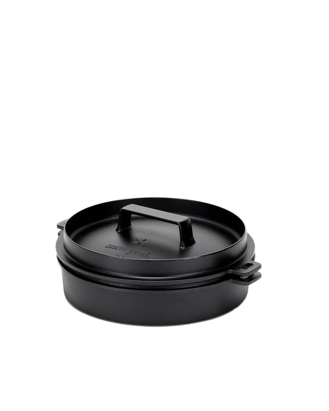 26cm Cast Iron Dutch Oven - Premium Enameled Cookware for Baking, Roasting & Braising - Perfect for Stovetop, Oven & Campfire Cooking