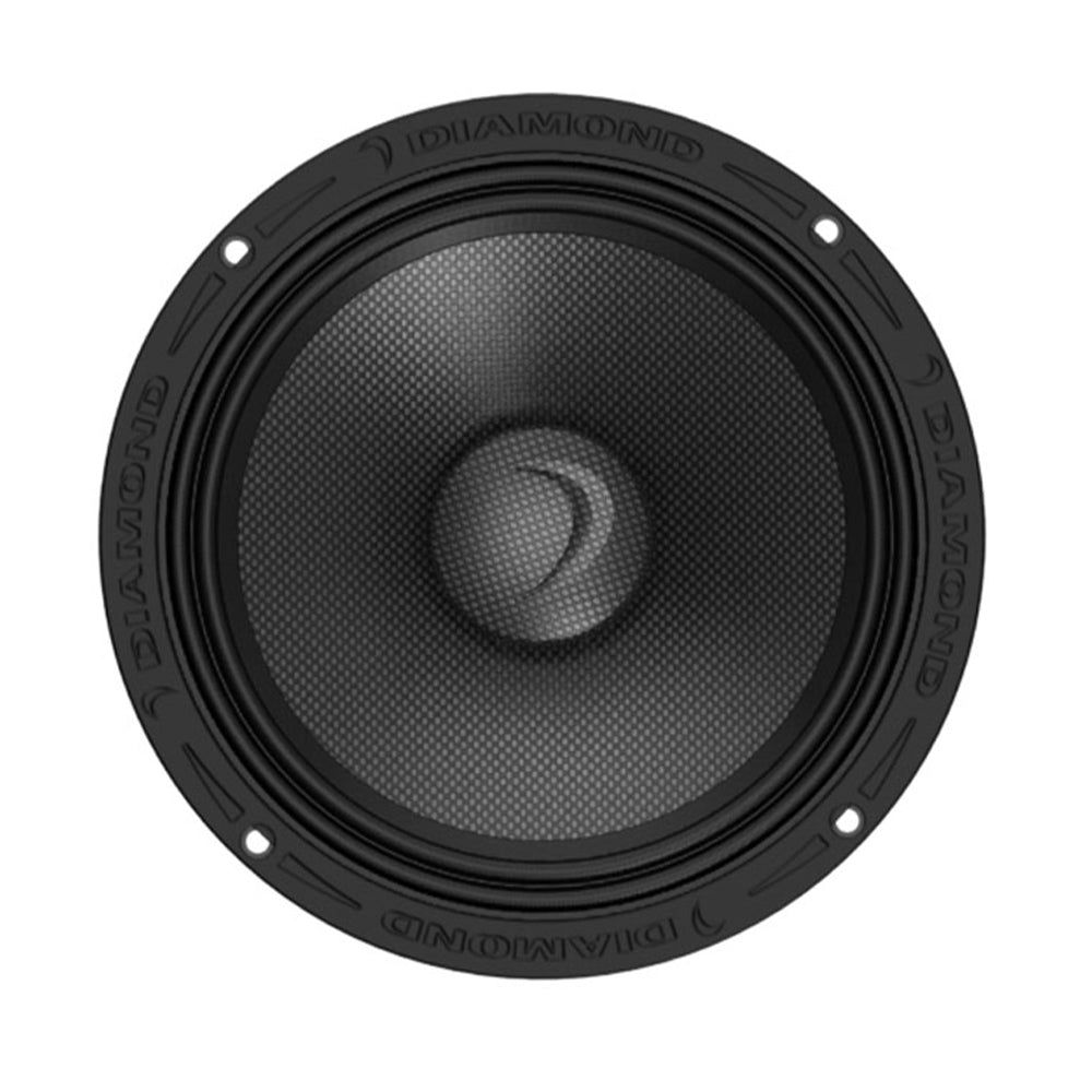 Diamond Audio MS8NEO 1400W Peak 700W RMS 8-Inch Midrange Coaxial Car Speakers - Perfect for Car Audio Upgrades, Marine & Off-Road Vehicle Sound Systems