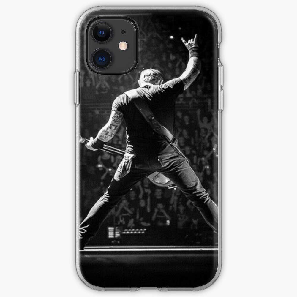 Metallica Band Inspired Metal Phone Case for iPhone 7/8/SE 2020/XR/11/11 Pro/12 - Premium Protective Cover for Music Fans | Perfect for Concerts, Gifts & Everyday Use