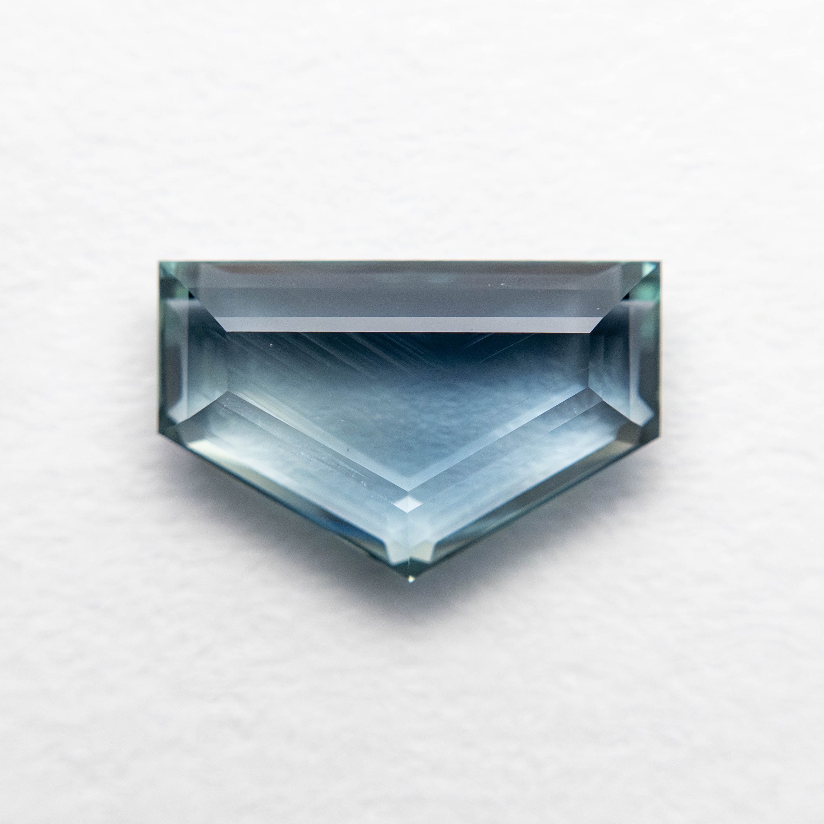 2.09ct Natural Pentagon Portrait Cut Sapphire (6.27x9.86x2.94mm) - Loose Gemstone for Jewelry Making, Engagement Rings & Unique Gifts