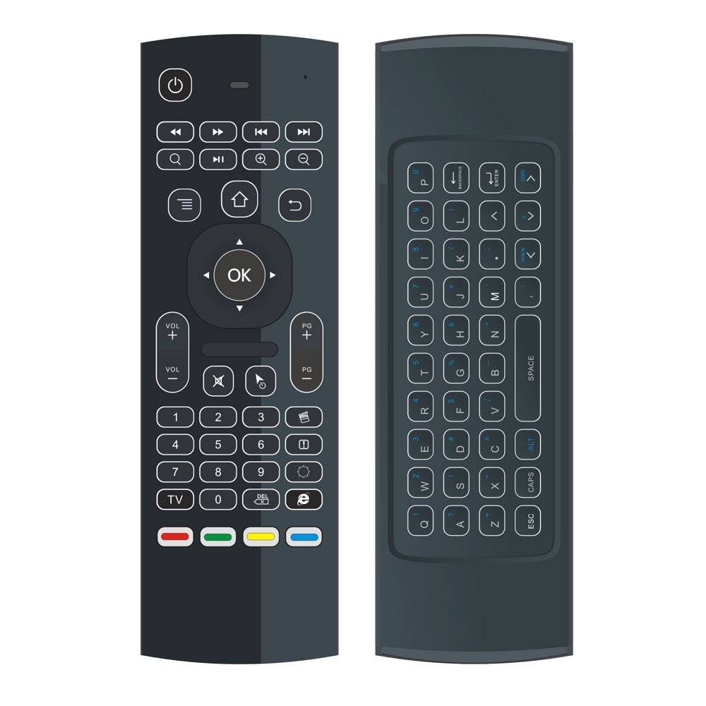 Formuler GTV Certified Android TV 9.0 Box with Bluetooth Remote - Includes Free Air Mouse with Backlit Keyboard for Streaming, Gaming & Home Entertainment