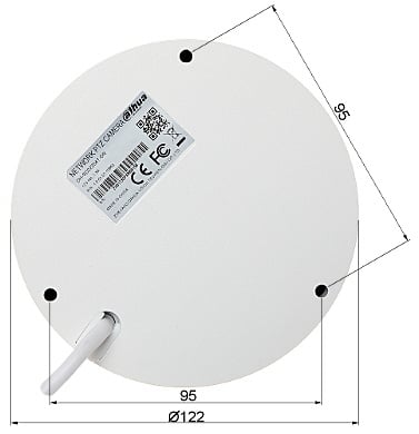 4MP Mini PTZ PoE Dome Security Camera IPC SD22404DB GNY - Indoor/Outdoor Surveillance for Home & Business