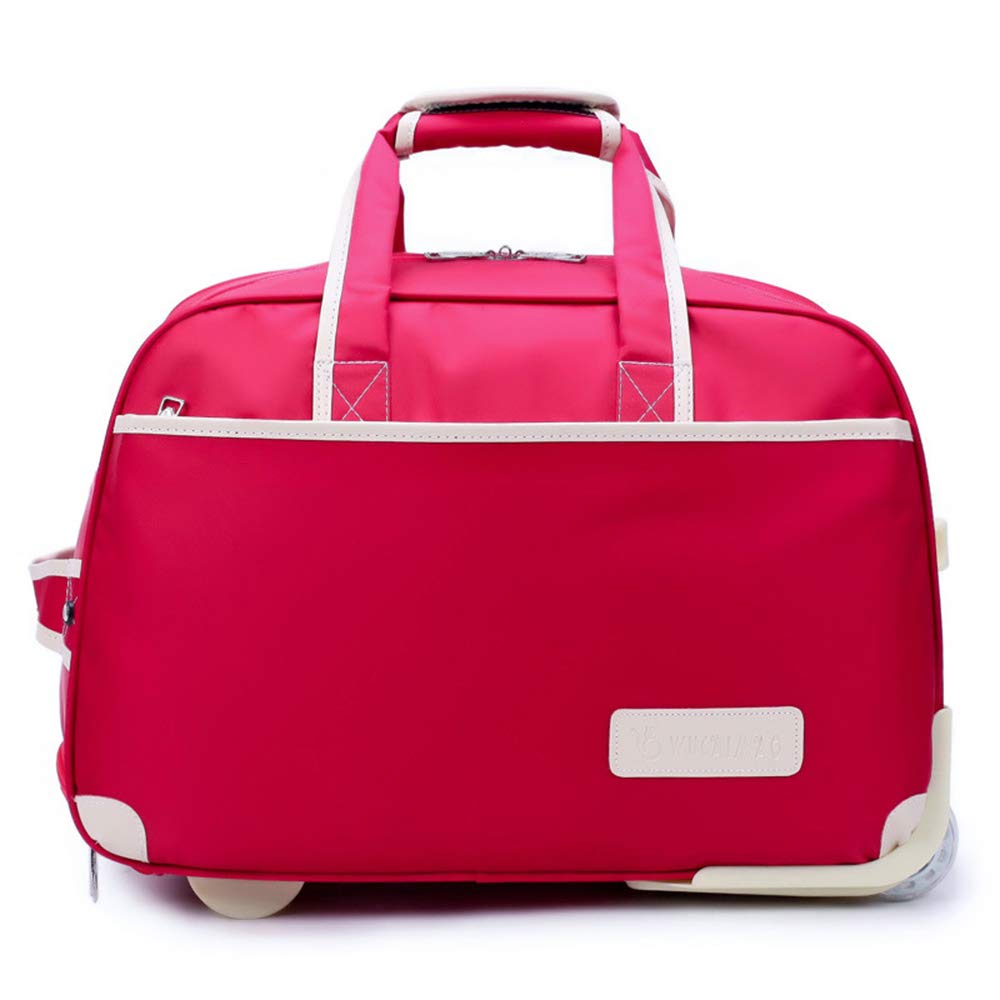 Extra Large Wheeled Travel Duffle Bag - Foldable Waterproof Nylon Luggage Trolley for Airplane, Gym & Outdoor Adventures | Heavy Duty Holdall with Smooth Rolling Wheels