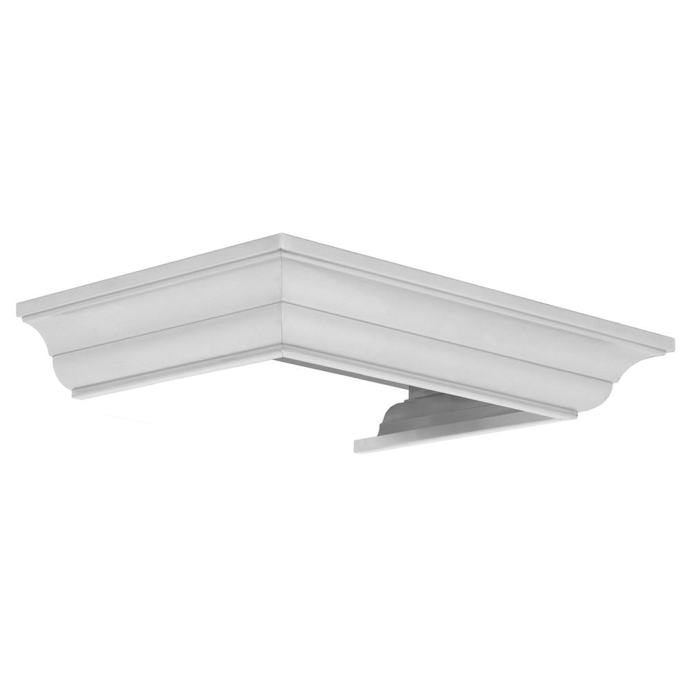 ZLINE CM6 687 304 Crown Molding Profile 6 for Wall Mount Range Hood - Perfect for Kitchen Remodeling & Modern Home Decor