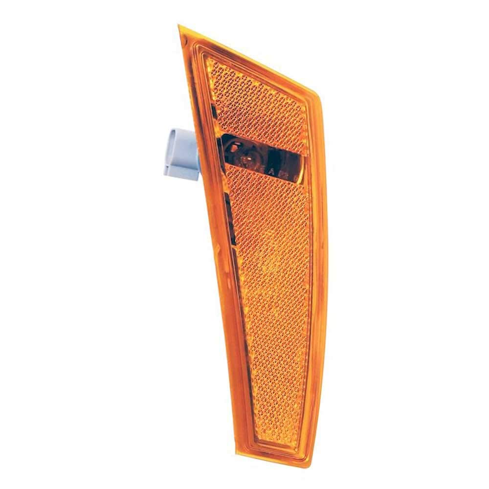 Crown Side Marker Light - Amber LED Clearance Lights for Trucks & Trailers - Durable Waterproof Marker Lights for Safe Night Driving & Road Visibility