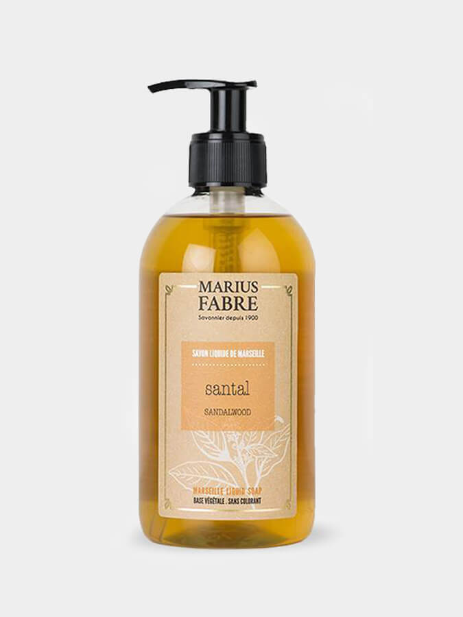 Marius Fabre Marseille Liquid Soap with Natural Fragrance - 400ml - Gentle Hand & Body Wash for Daily Use, Travel & Eco-Friendly Home Cleaning