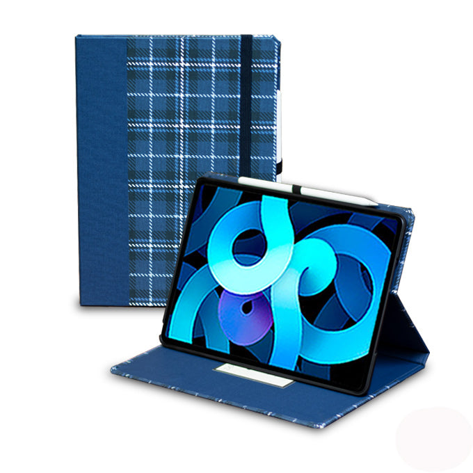 Stylish Two-Tone Plaid iPad Case Collection - Protective & Trendy Cover for iPad Pro/Air/Mini - Perfect for Work, School & Travel Accessories