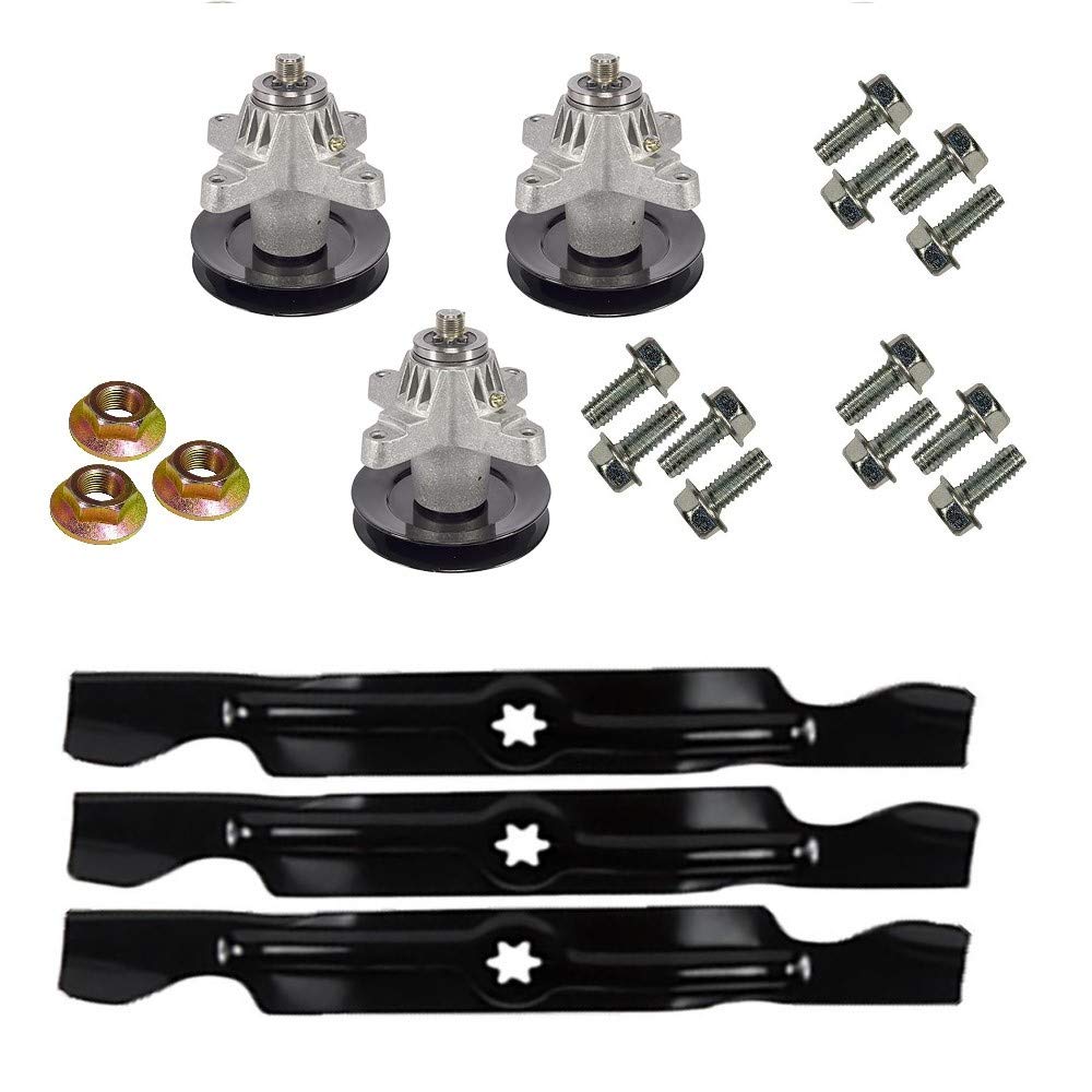 RAParts Lawn Mower Deck Rebuild Kit - Compatible with Cub Cadet 918-04125B - Aftermarket Replacement Parts for DIY Mower Maintenance & Repair