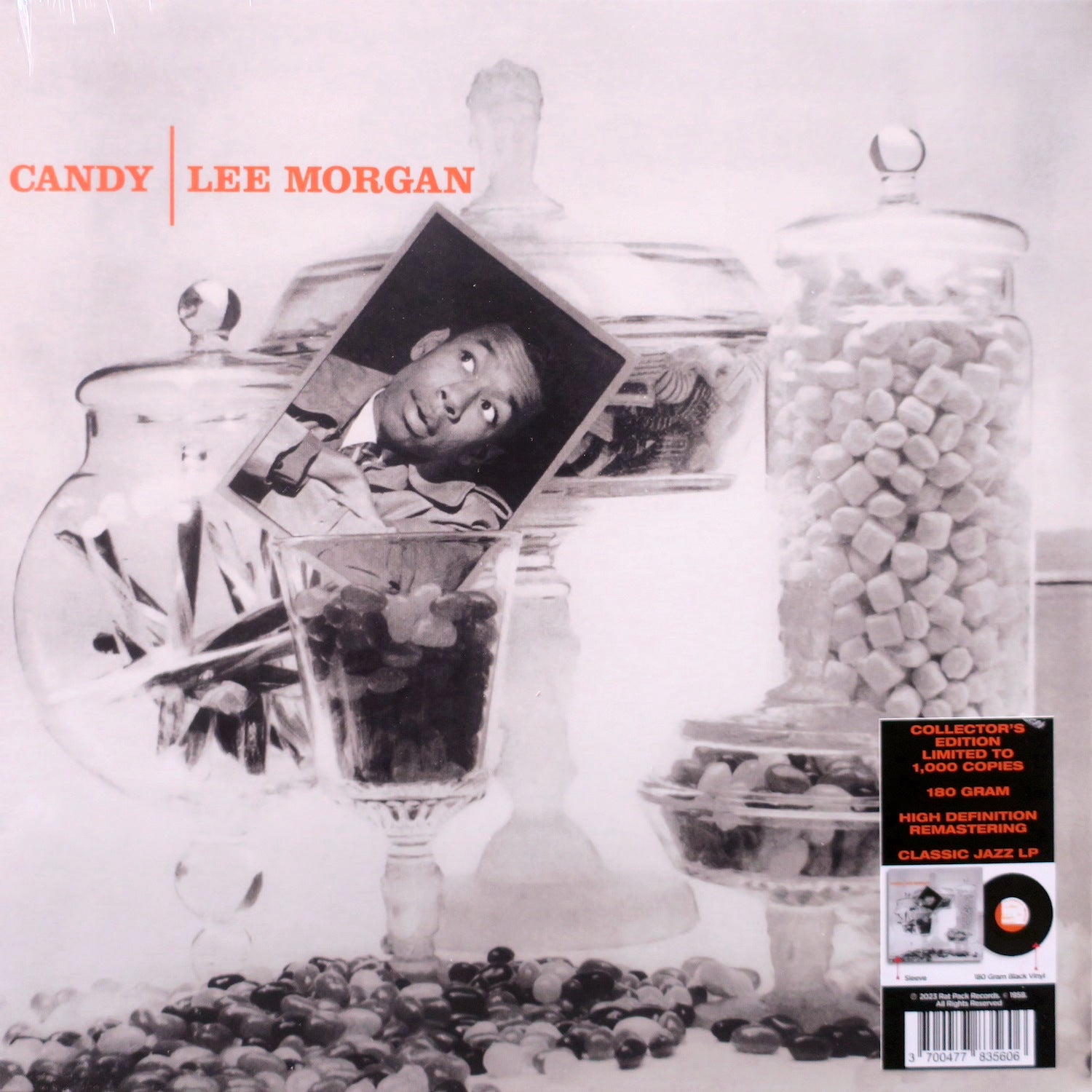 LEE MORGAN 'Candy' 180g Vinyl LP Record - Jazz Music Album for Audiophiles & Collectors - Perfect for Home Listening & Vinyl Enthusiasts