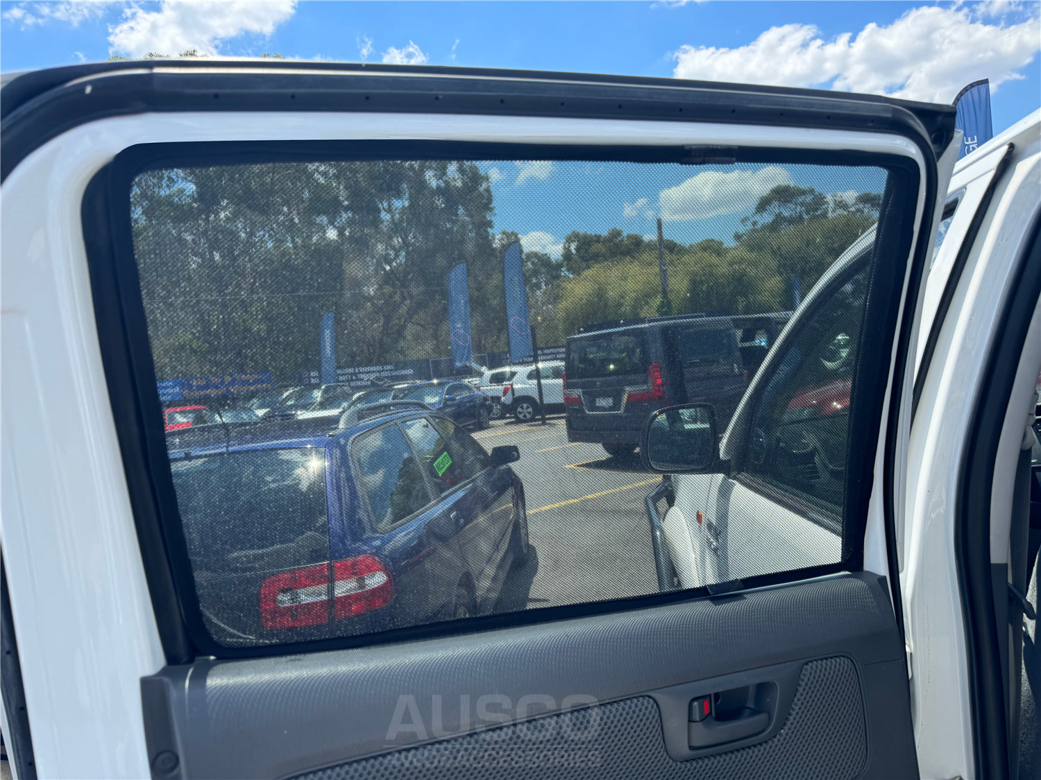 Toyota Hilux Dual Cab 2005-2015 Magnetic Car Window Sun Shade - UV Protection & Heat Blocking for Driver & Passenger Side - Perfect for Parking, Road Trips & Outdoor Adventures