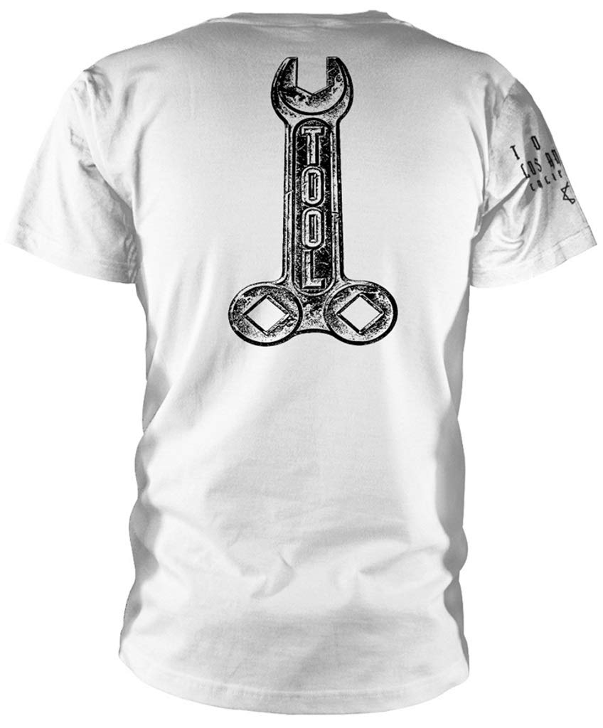 Premium Quality White Wrench Tool Graphic T-Shirt for Men & Women - Comfortable Cotton Tee for Mechanics, DIY Enthusiasts & Tool Lovers - Perfect for Work, Casual Wear & Gifts