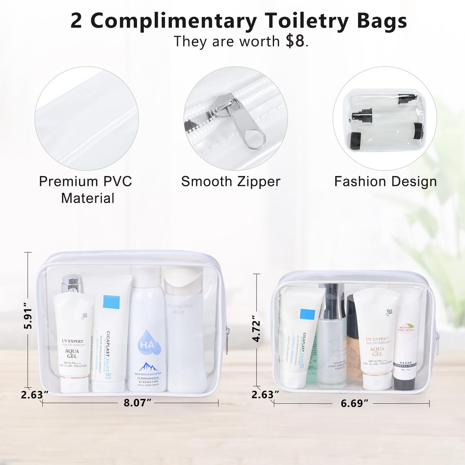 **Snoffic Waterproof Travel Backpack for Men & Women - 17.3