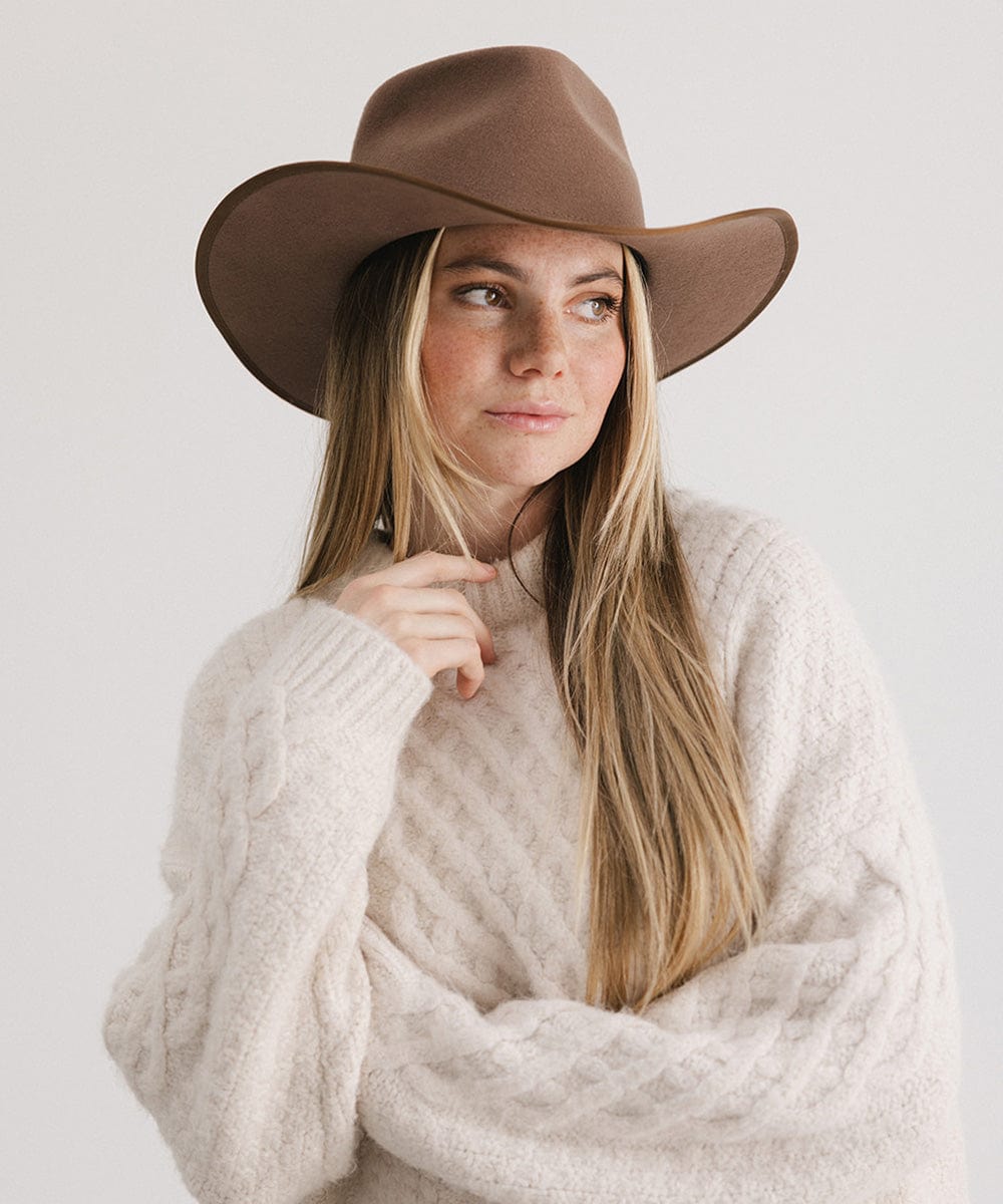 June Rancher Cowboy Hat for Men & Women - Western Style Sun Protection Outdoor Riding Hat - Perfect for Rodeo, Horseback Riding, and Country Music Festivals