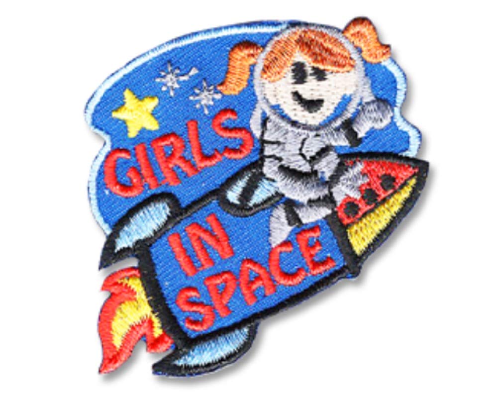 Girl Strong Iron On Patch - Motivational Embroidered Badge for DIY Clothing, Jackets, Bags - Perfect for Girls' Empowerment & Custom Fashion