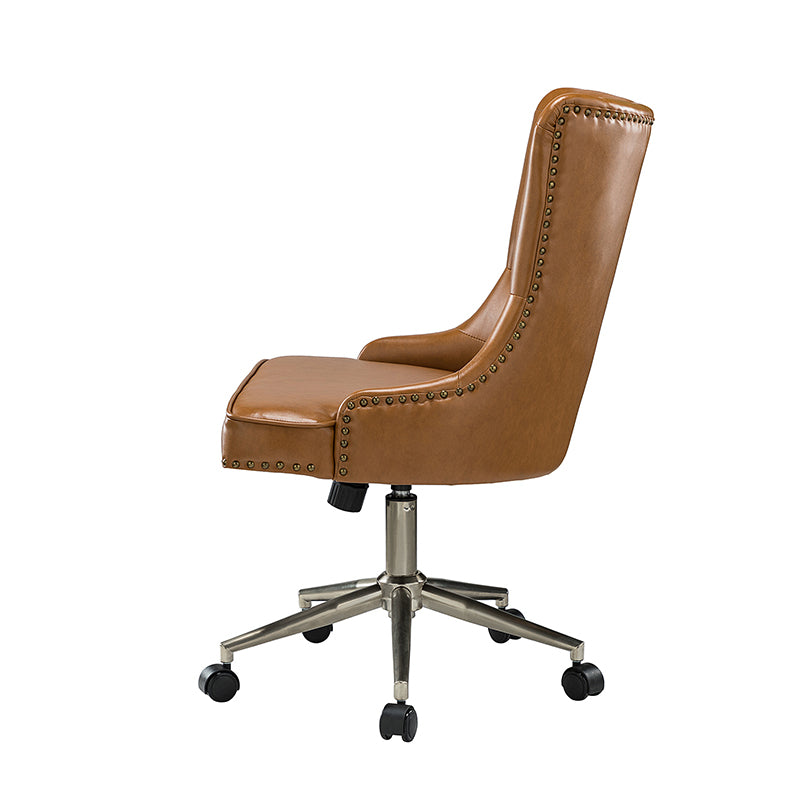 Euander Vegan Leather Office Chair - Ergonomic Desk Chair for Home & Work - Comfortable & Durable for Long Hours Sitting