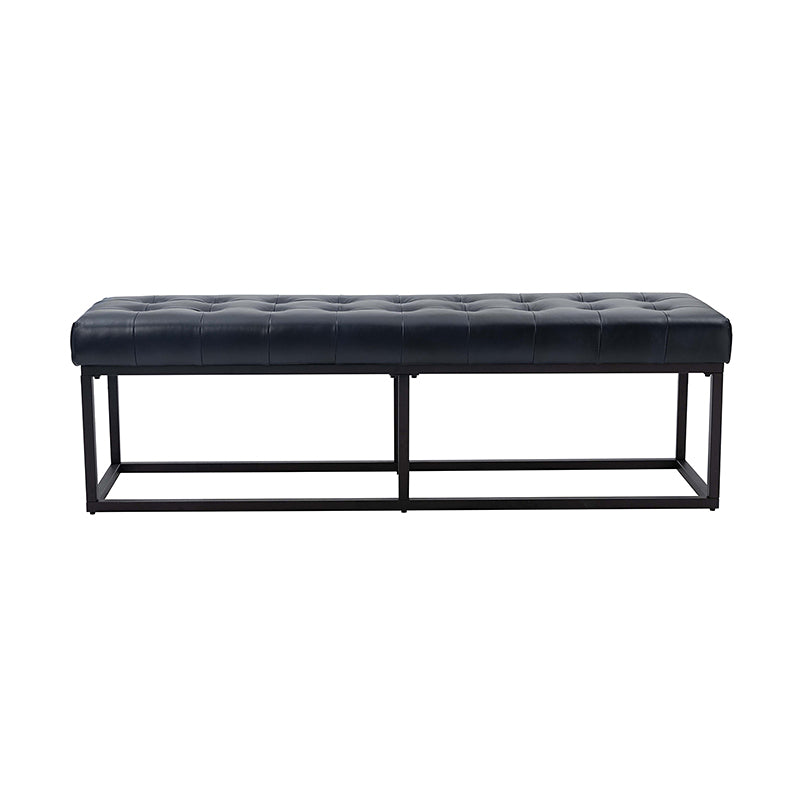 Rosana Genuine Leather Multi-Functional Storage Bench with Cushion Top - Perfect for Entryway, Bedroom, or Living Room Seating and Storage