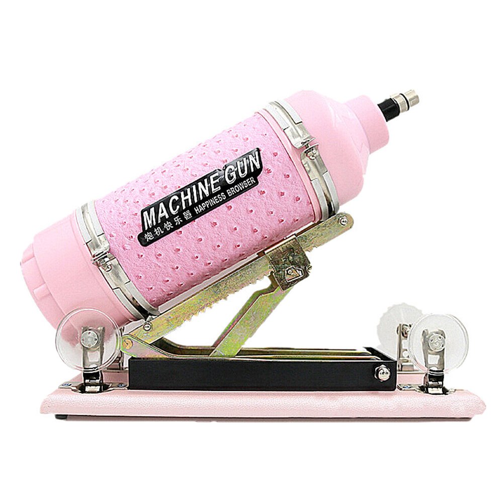 Selani® Auto Sex Machine - Fast Thrust Telescopic Pink Masturbation Toy with Dildo for Men & Women | Powerful Adult Pleasure Device for Solo Play & Couples Use | Waterproof & Rechargeable Sex Toy for Bedroom Fun