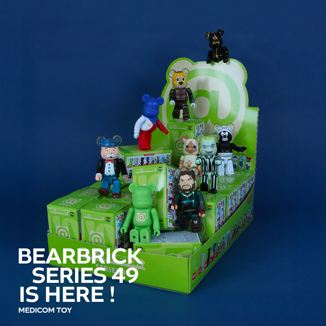 Bearbrick Series 49 Collectible Toy Figures - Limited Edition Vinyl Art Toys for Display & Collection - Perfect for Home Decor, Office Display & Gift Giving