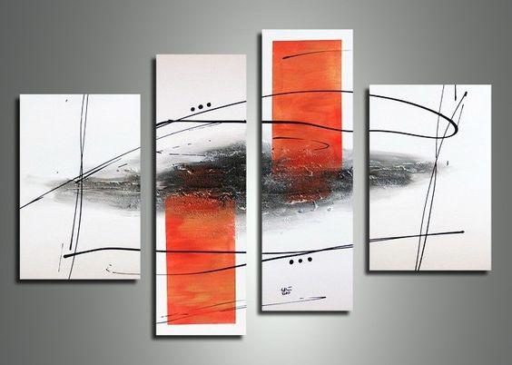 Abstract Acrylic Painting - Modern & Contemporary Wall Art for Living Room Decor | Handmade Canvas Artwork for Home & Office Interior Design